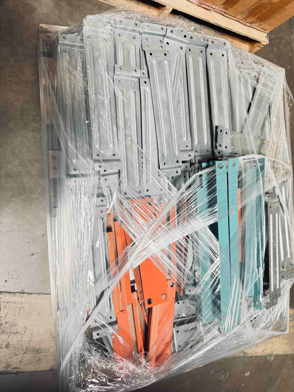 Pallet of Shelving Row Spacers