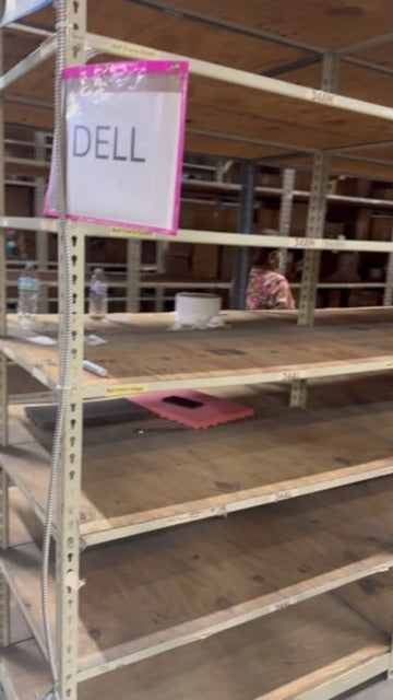 Industrial Parts Shelving Units
