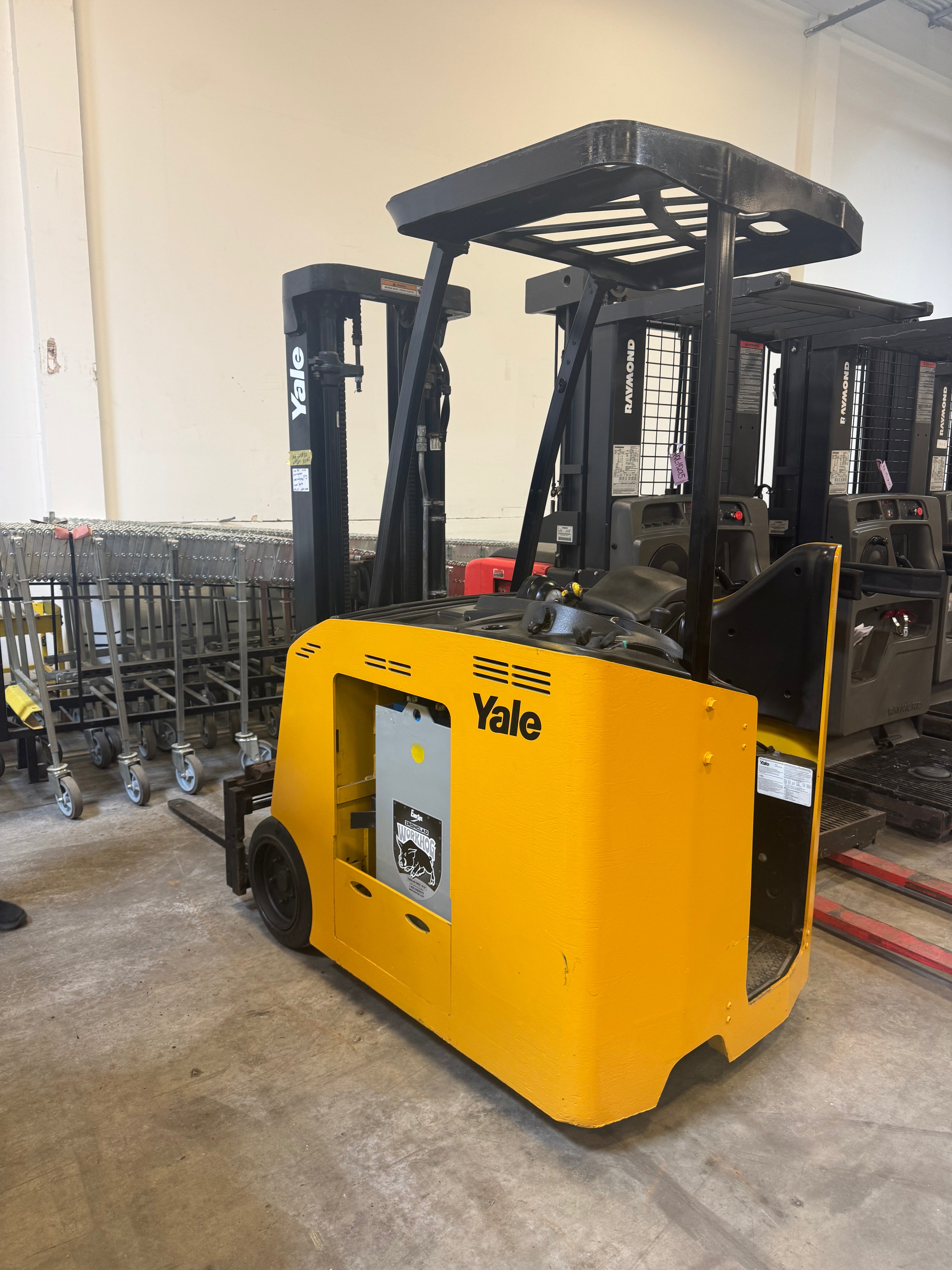 Yale ESC040ADN standup counterbalance forklift 2020 – side view