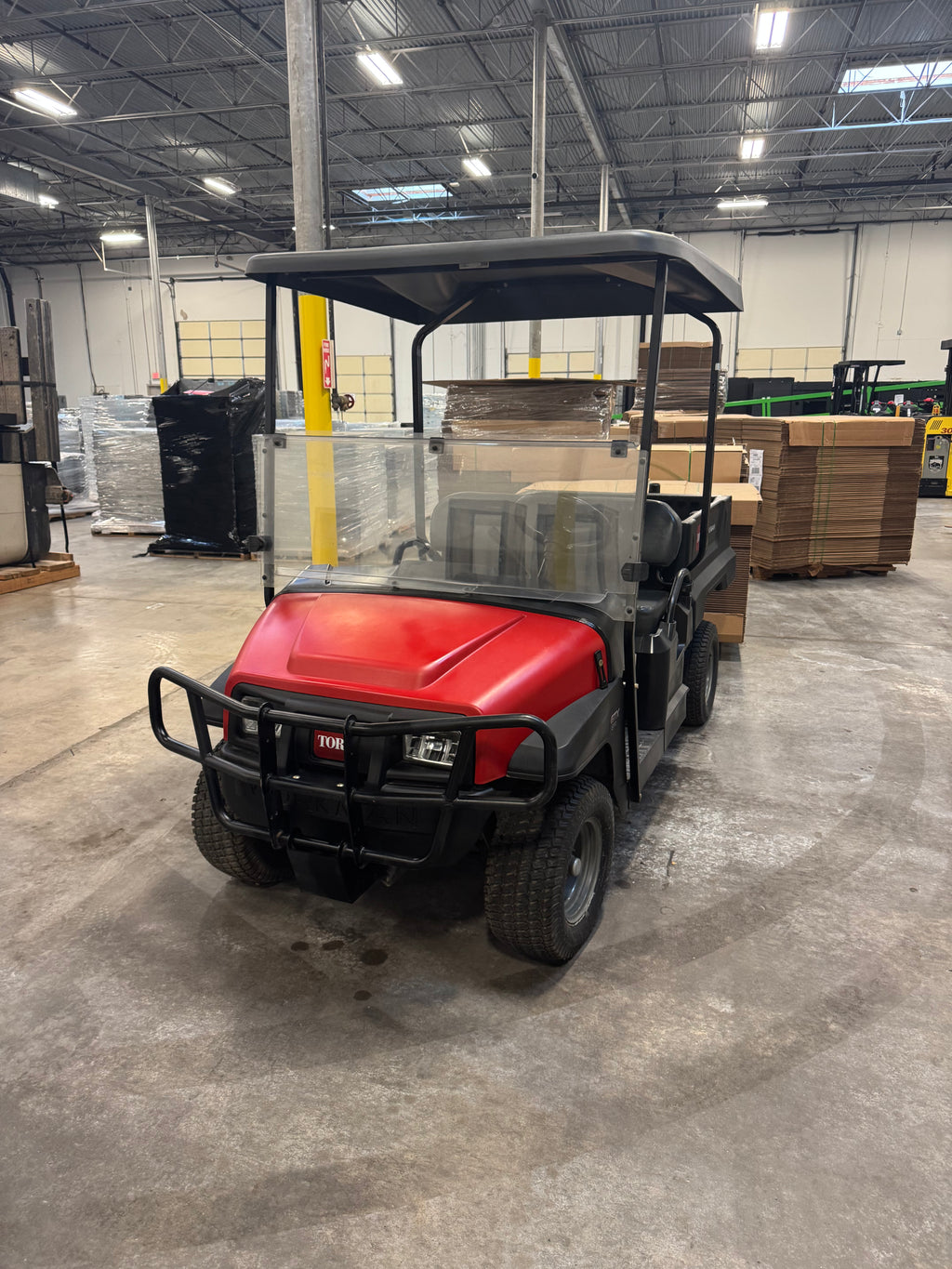 TORO Workman GTX EFI grounds and turf crossover vehicle – front three-quarter view